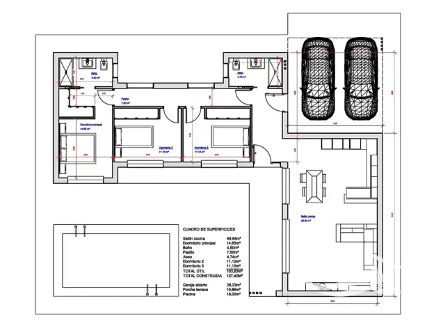 Prodej vily, El Pinós, Španělsko, 150 m2