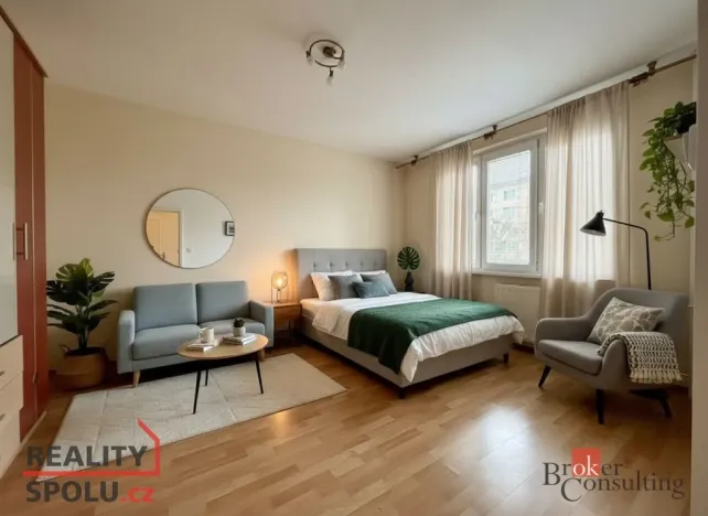 Pronájem bytu 1+1, Louny, Kpt. Nálepky, 30 m2