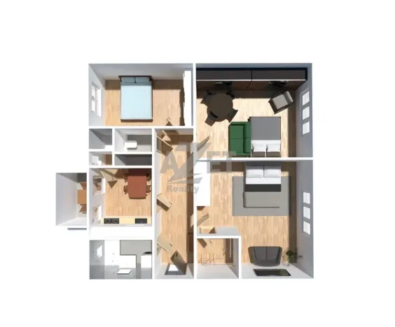 Prodej bytu 3+1, Ostrava - Přívoz, Orebitská, 99 m2