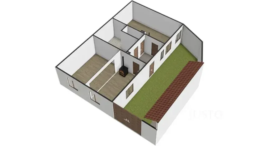 Prodej rodinného domu, Netolice, Koželužská, 70 m2
