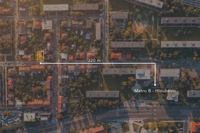 Prodej pozemku pro bydlení, Praha - Hloubětín, Mochovská, 294 m2