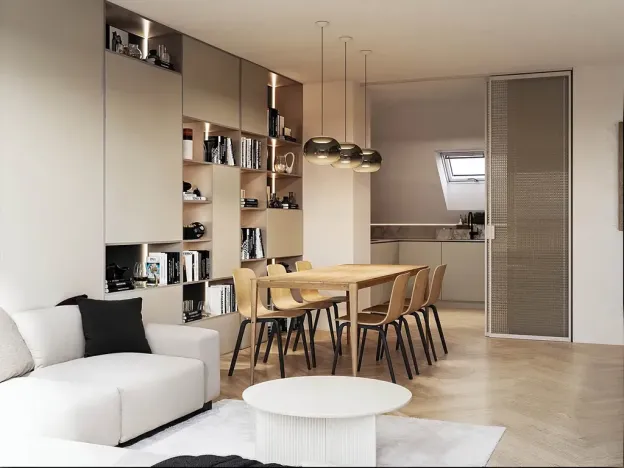 Prodej bytu 3+kk, Praha - Karlín, Pernerova, 106 m2