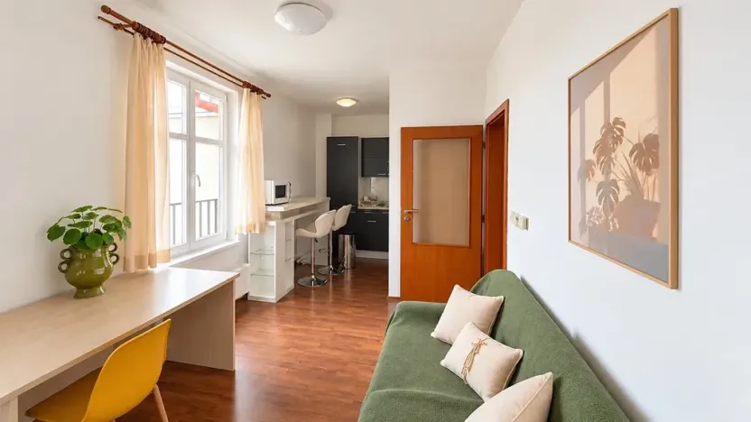 Prodej bytu 2+kk, Praha - Vršovice, Krymská, 39 m2