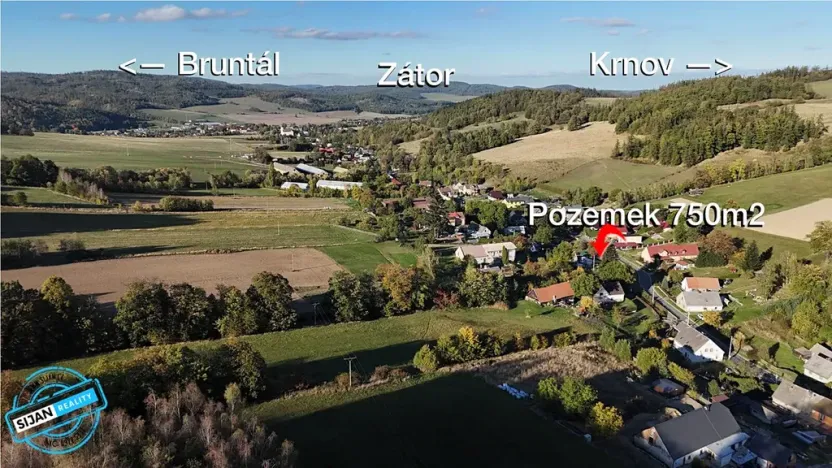 Prodej pozemku pro bydlení, Zátor, 750 m2