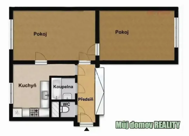 Prodej bytu 2+1, Praha - Břevnov, U páté baterie, 73 m2