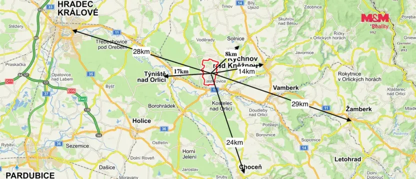 Prodej bytu 3+1, Častolovice, U Konopáče, 75 m2