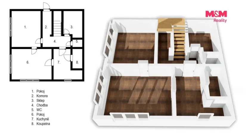 Prodej rodinného domu, Rychnov nad Kněžnou, Na Láni, 160 m2