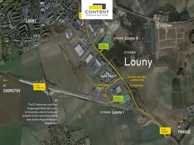 Pronájem výrobních prostor, Louny, Václava Majera, 5000 m2