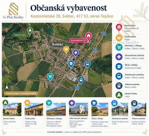 Prodej rodinného domu, Světec, Kostomlatská, 450 m2