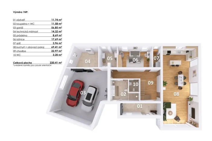 Prodej rodinného domu, Zbraslavice, 306 m2