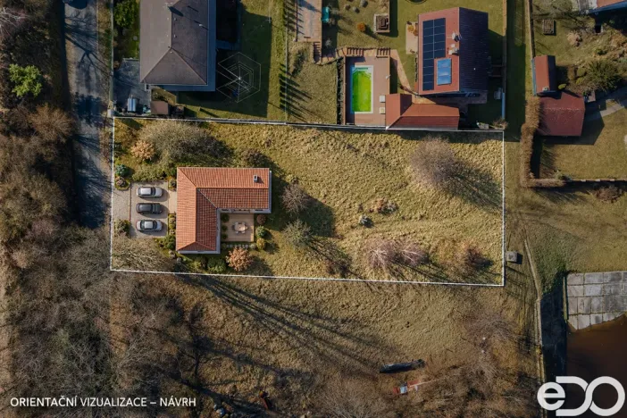 Prodej pozemku pro bydlení, Mrač, 1370 m2
