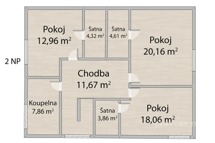 Prodej rodinného domu, Chotíkov, 167 m2