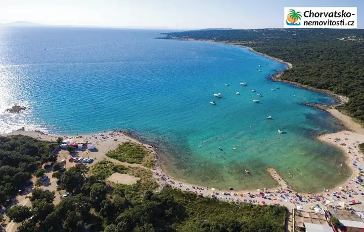 Prodej lesa, Novalja, Chorvatsko, 1080 m2