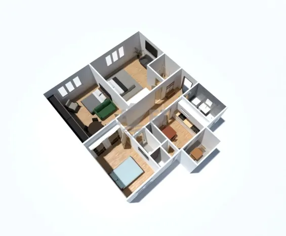 Pronájem bytu 3+1, Ostrava - Přívoz, Orebitská, 99 m2