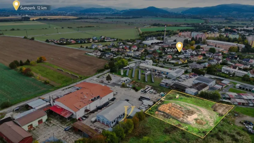 Prodej komerčního pozemku, Zábřeh, 3454 m2