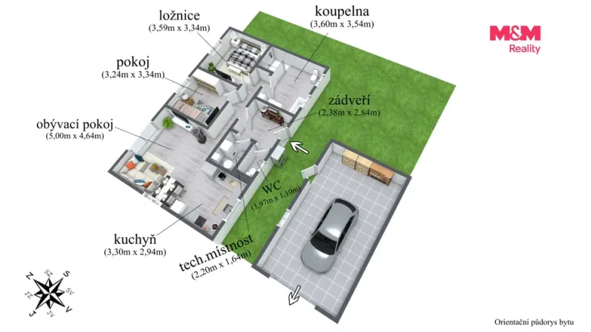 Prodej rodinného domu, Hora Svatého Šebestiána, 87 m2