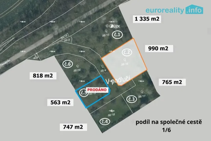 Prodej pozemku pro bydlení, Plzeň - Božkov, 990 m2