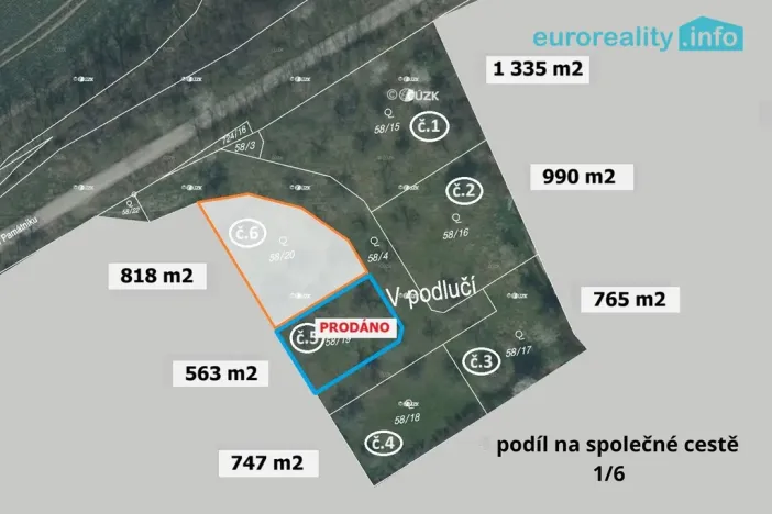 Prodej pozemku pro bydlení, Plzeň - Božkov, 818 m2