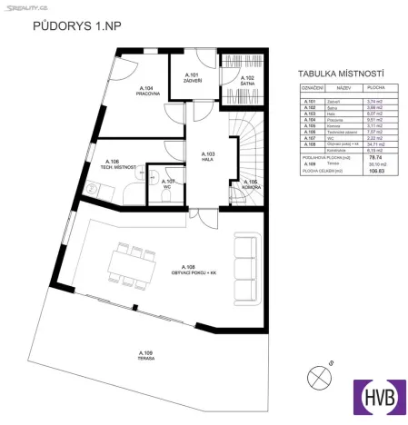 Prodej rodinného domu, Praha - Modřany, 136 m2