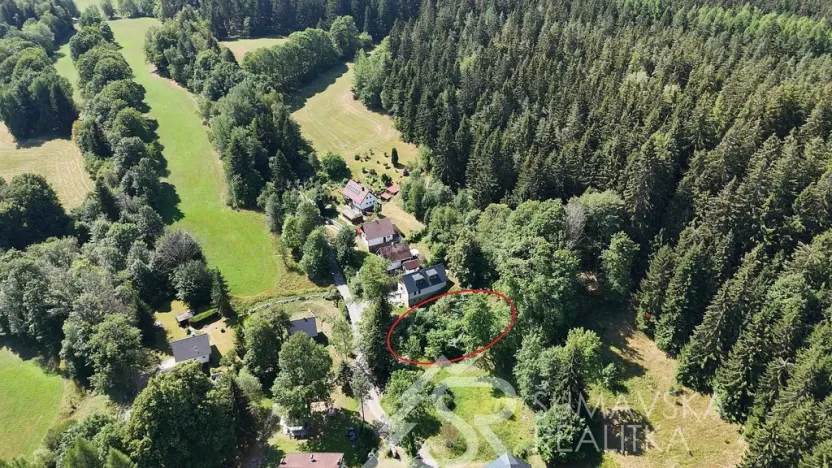Prodej pozemku, Kašperské Hory - Žlíbek, 397 m2