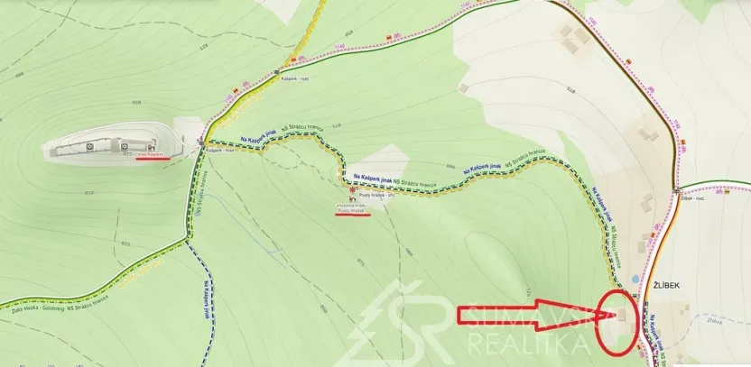 Prodej pozemku, Kašperské Hory - Žlíbek, 397 m2