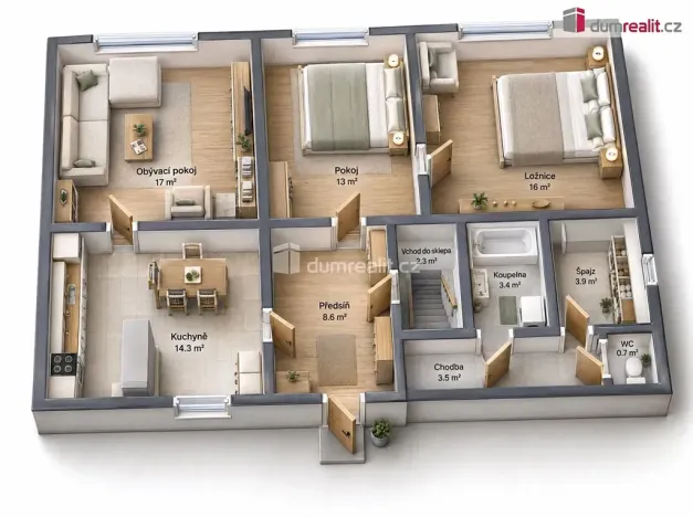 Prodej rodinného domu, Mšecké Žehrovice, 171 m2