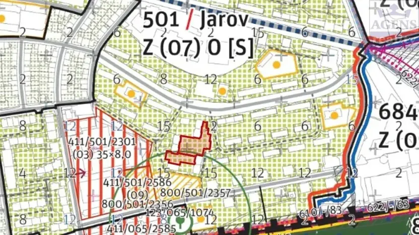 Prodej pozemku pro bydlení, Praha - Žižkov, Květinková, 3953 m2