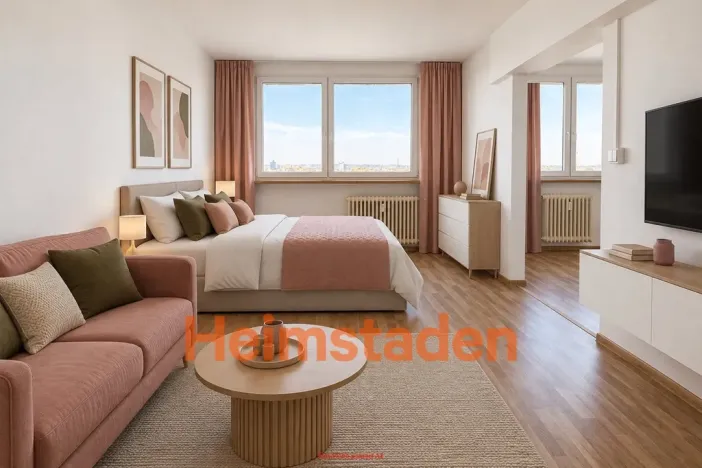 Pronájem bytu 1+kk, Karviná - Hranice, Slovenská, 35 m2