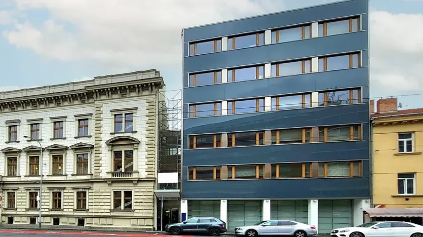 Pronájem kanceláře, Brno, Lidická, 155 m2