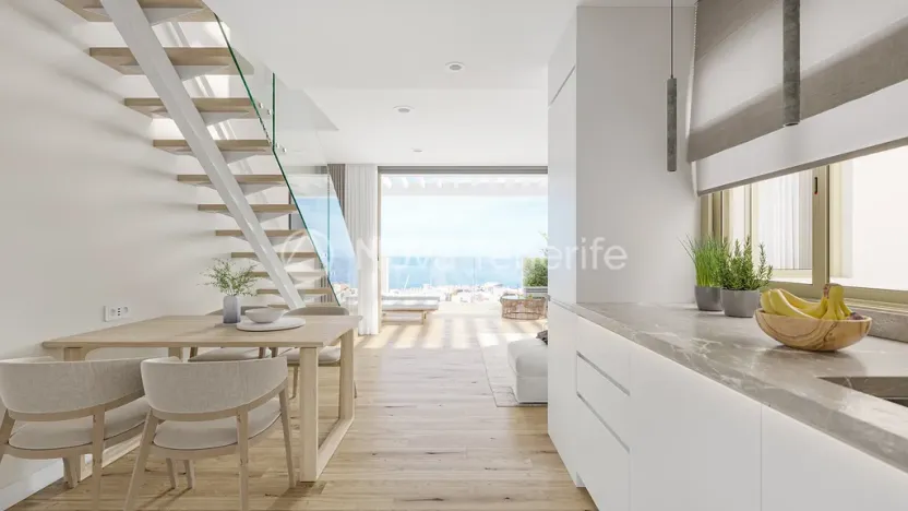 Prodej bytu 3+kk, Calle Herrador, Los Gigantes, Tenerife, Španělsko, 95 m2