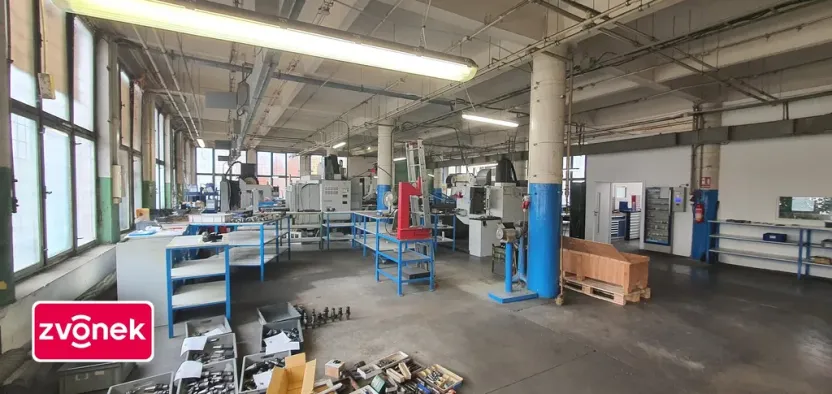 Pronájem výrobních prostor, Zlín, Hlavničkovo nábřeží, 1600 m2