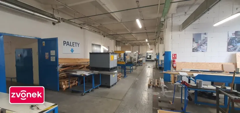 Pronájem výrobních prostor, Zlín, Hlavničkovo nábřeží, 1600 m2
