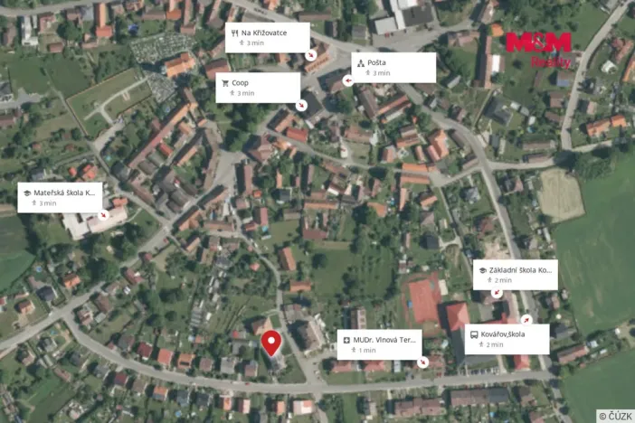 Prodej bytu 2+1, Kovářov, 65 m2