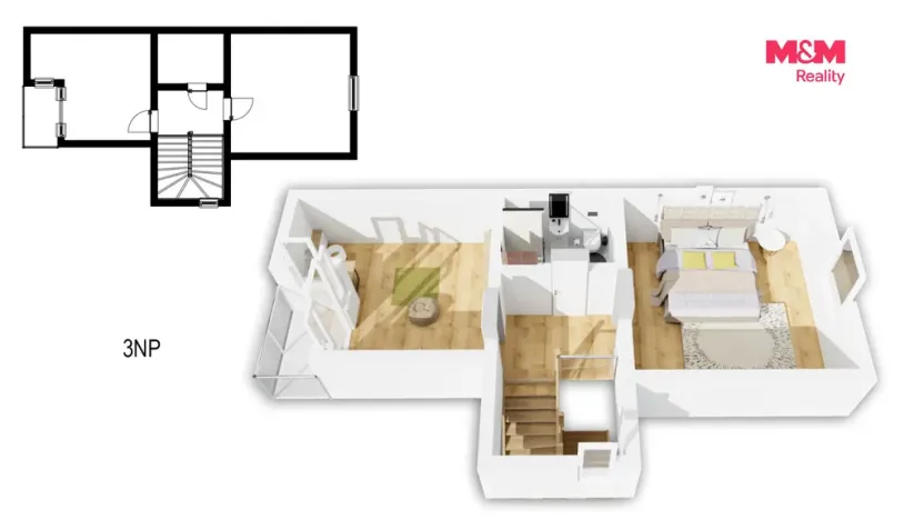 Prodej rodinného domu, Libáň, Nad Hřištěm, 102 m2