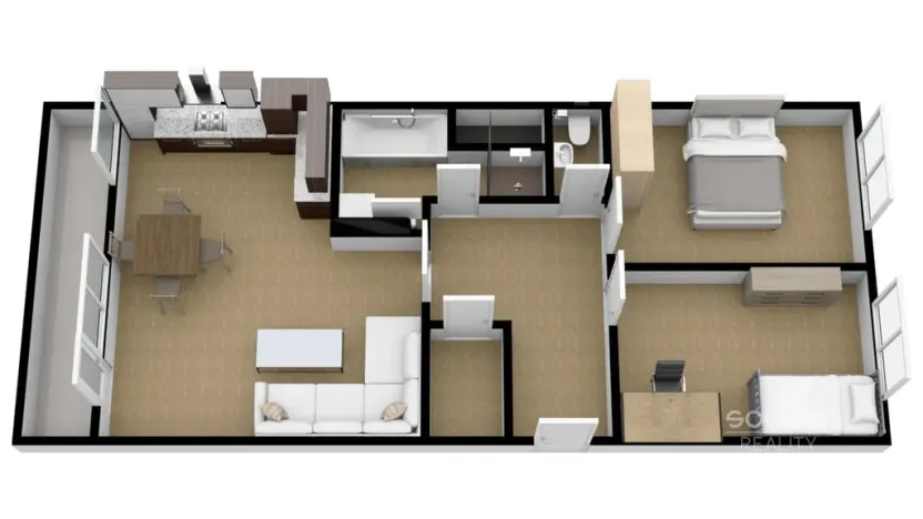 Pronájem bytu 3+kk, Odolena Voda, Československé armády, 70 m2