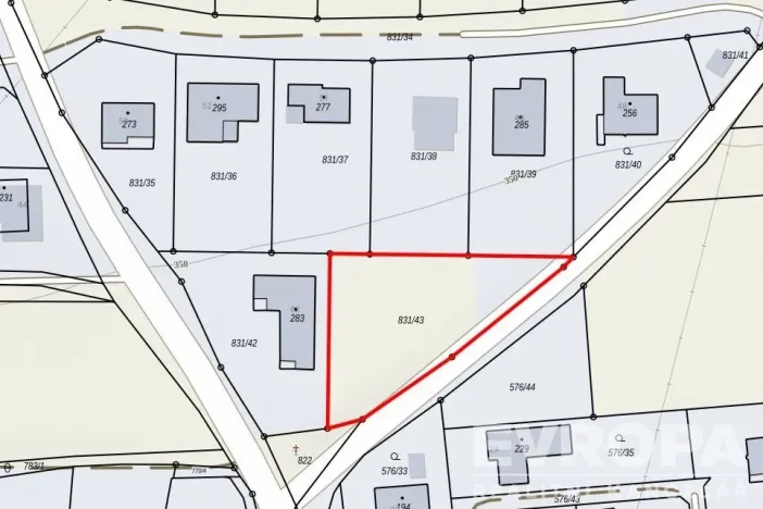 Prodej pozemku pro bydlení, Neveklov, 1421 m2