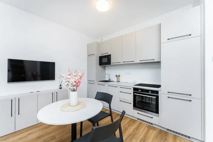 Pronájem bytu 1+kk, Praha - Vysočany, Odkolkova, 38 m2