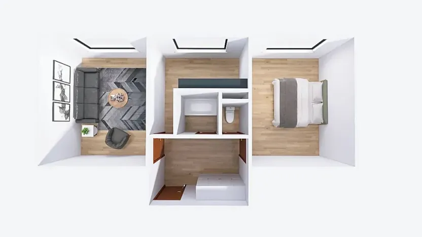 Prodej bytu 2+1, Rakovník, Pod Václavem, 54 m2