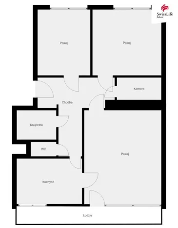 Pronájem bytu 3+1, Polička - Horní Předměstí, Dvořákova, 75 m2