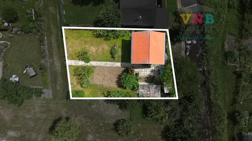 Prodej zahrady, Třeboň, 306 m2