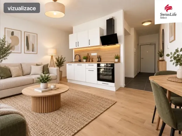Pronájem bytu 1+kk, Plzeň - Bolevec, Krašovská, 36 m2