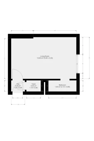 Pronájem bytu 1+kk, Praha - Žižkov, Pod lipami, 20 m2