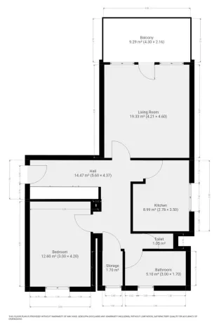Pronájem bytu 2+1, Praha - Krč, Nad pískovnou, 67 m2