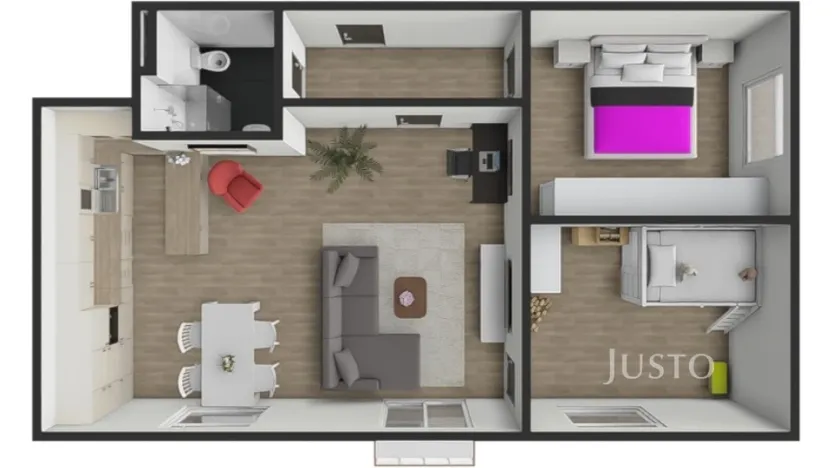 Prodej bytu 2+kk, Písek - Pražské Předměstí, Pražská, 72 m2