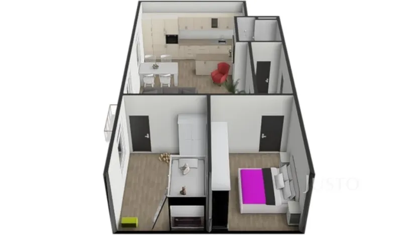 Prodej bytu 2+kk, Písek - Pražské Předměstí, Pražská, 72 m2