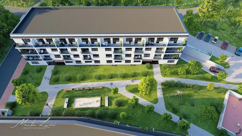 Prodej bytu 2+kk, Hustopeče, Alejní, 58 m2