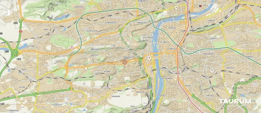 Pronájem bytu 2+1, Praha - Košíře, Starokošířská, 67 m2