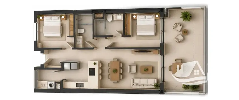 Prodej bytu 3+kk, Capdepera, Španělsko, 70 m2
