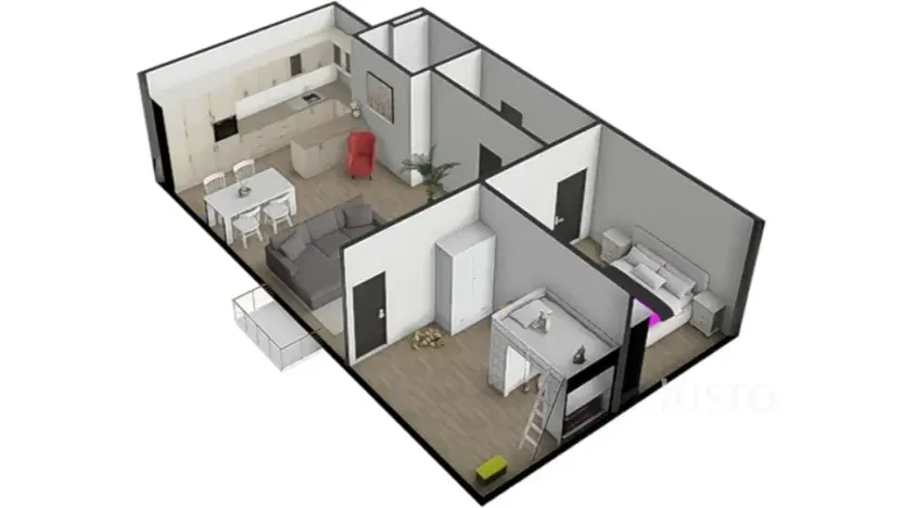 Prodej bytu 2+kk, Písek, Pražská, 72 m2