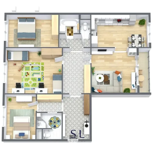 Prodej bytu 4+1, Česká Lípa, Hradecká, 98 m2